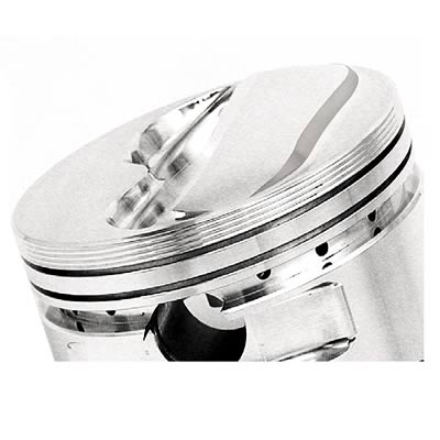JE Pistons Small Block Nitrous Series Dome Top Pistons 194885