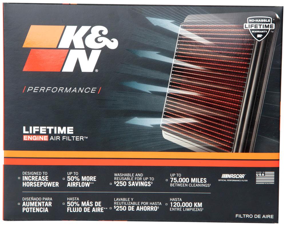 K&N Powersports Performance Air Filters KT-6912