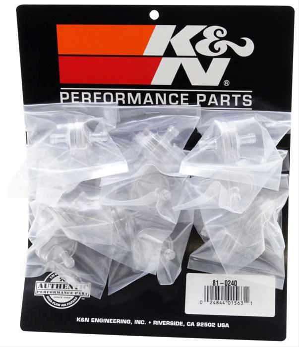 K&N Inline Fuel Filters 81-0240