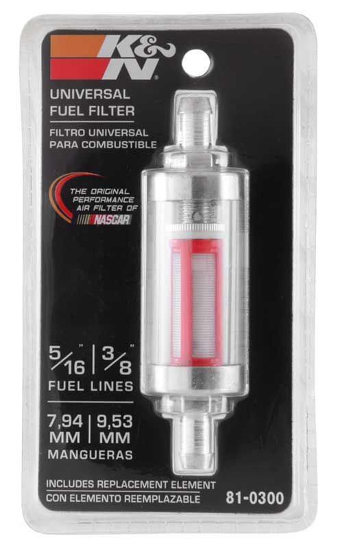K&N Inline Fuel Filters 81-0300