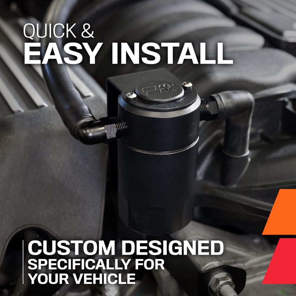 K&N Oil Catch Cans 81-0802