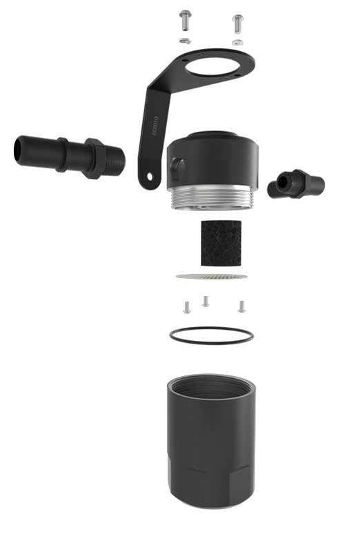 K&N Oil Catch Cans 81-0802