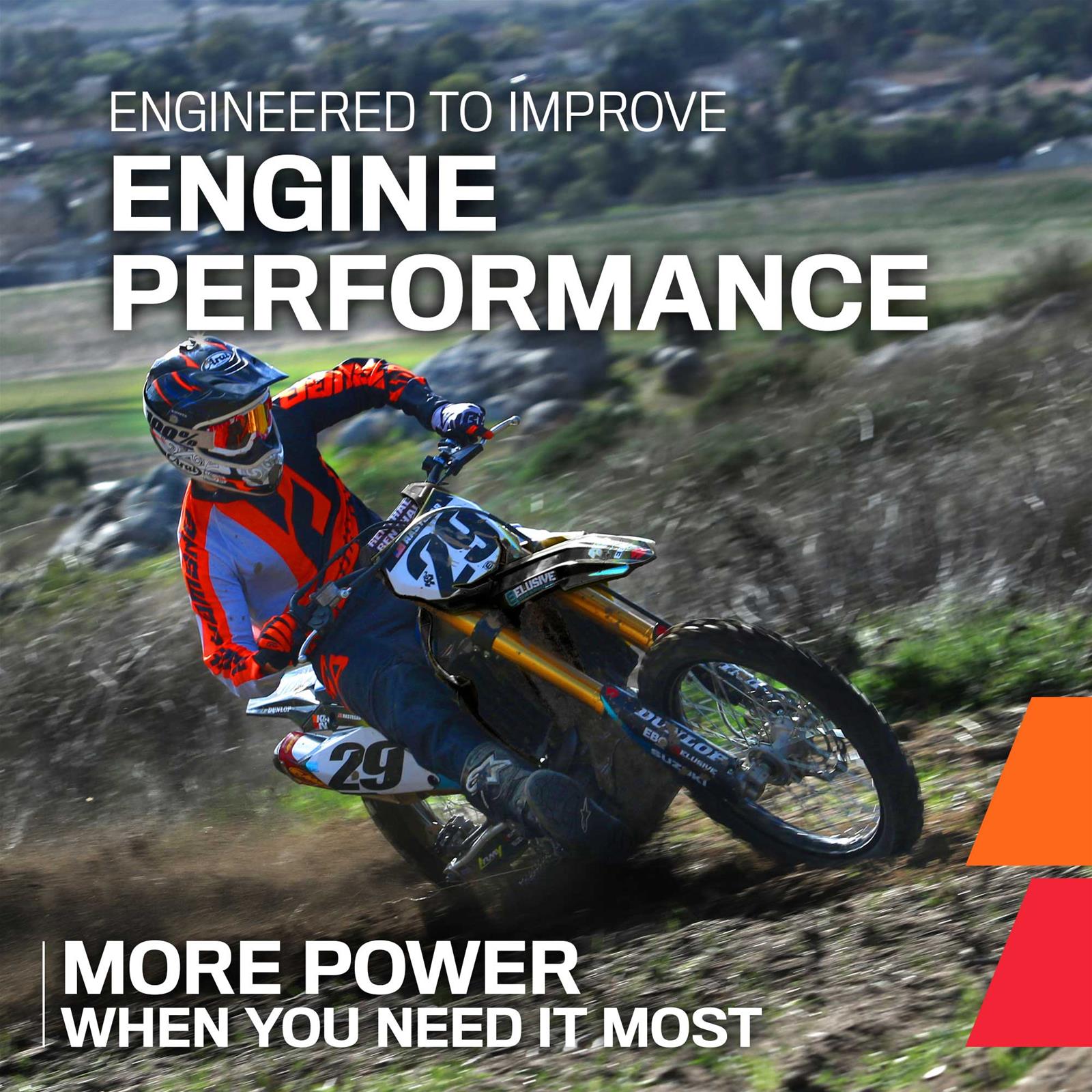 K&N Powersports Performance Air Filters HA-2519XD