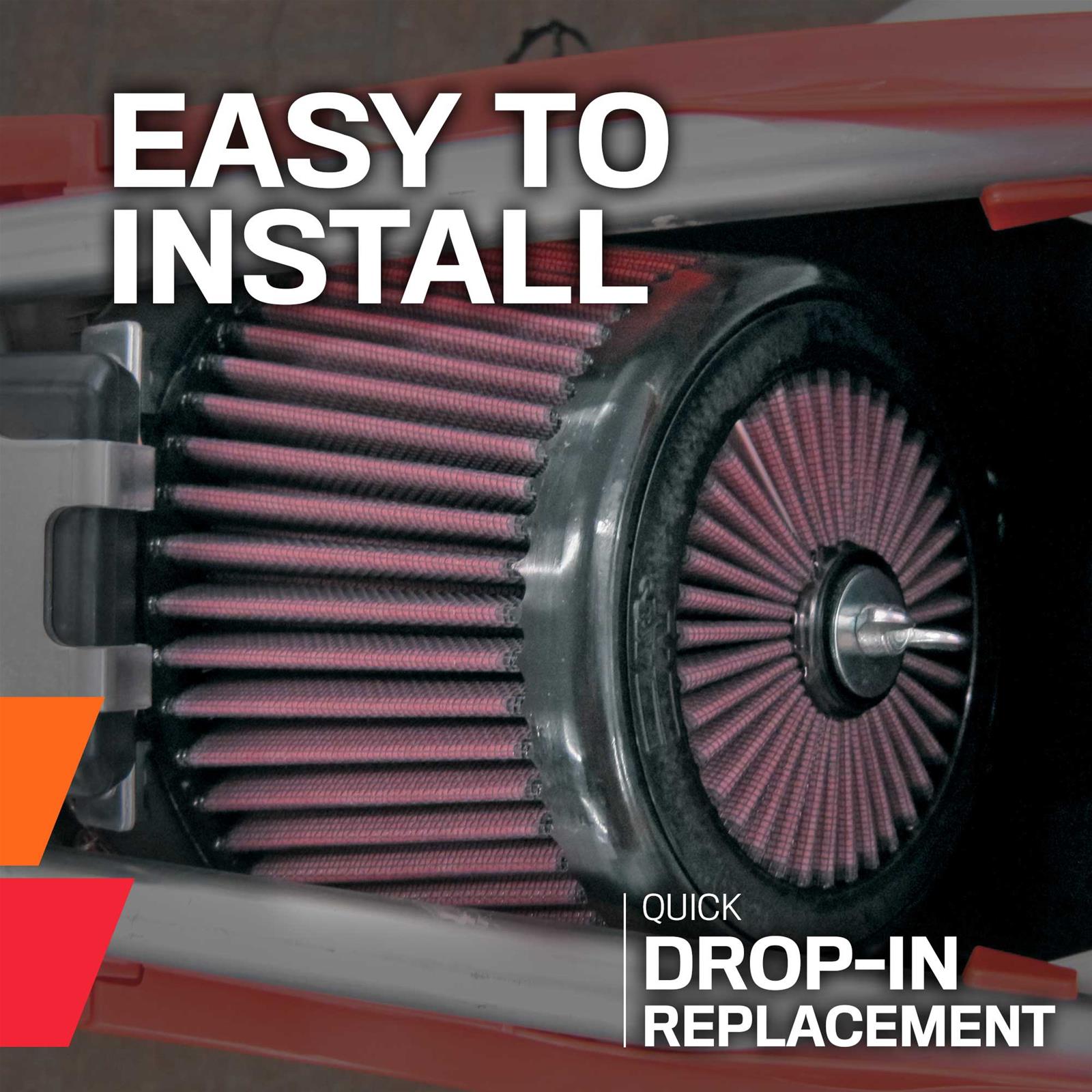 K&N Powersports Performance Air Filters HA-2519XD