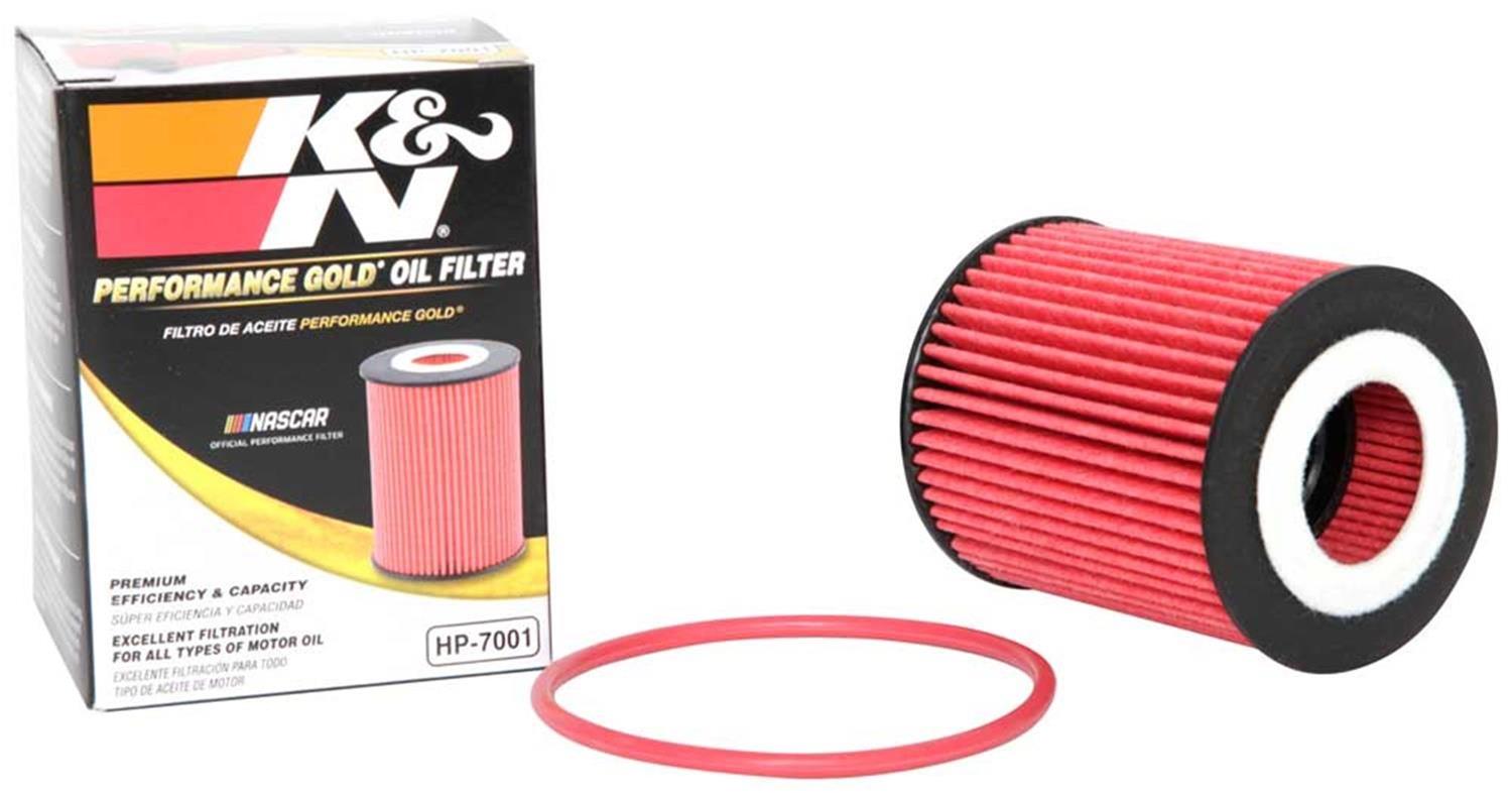 K&N Performance Gold Oil Filters HP-7001
