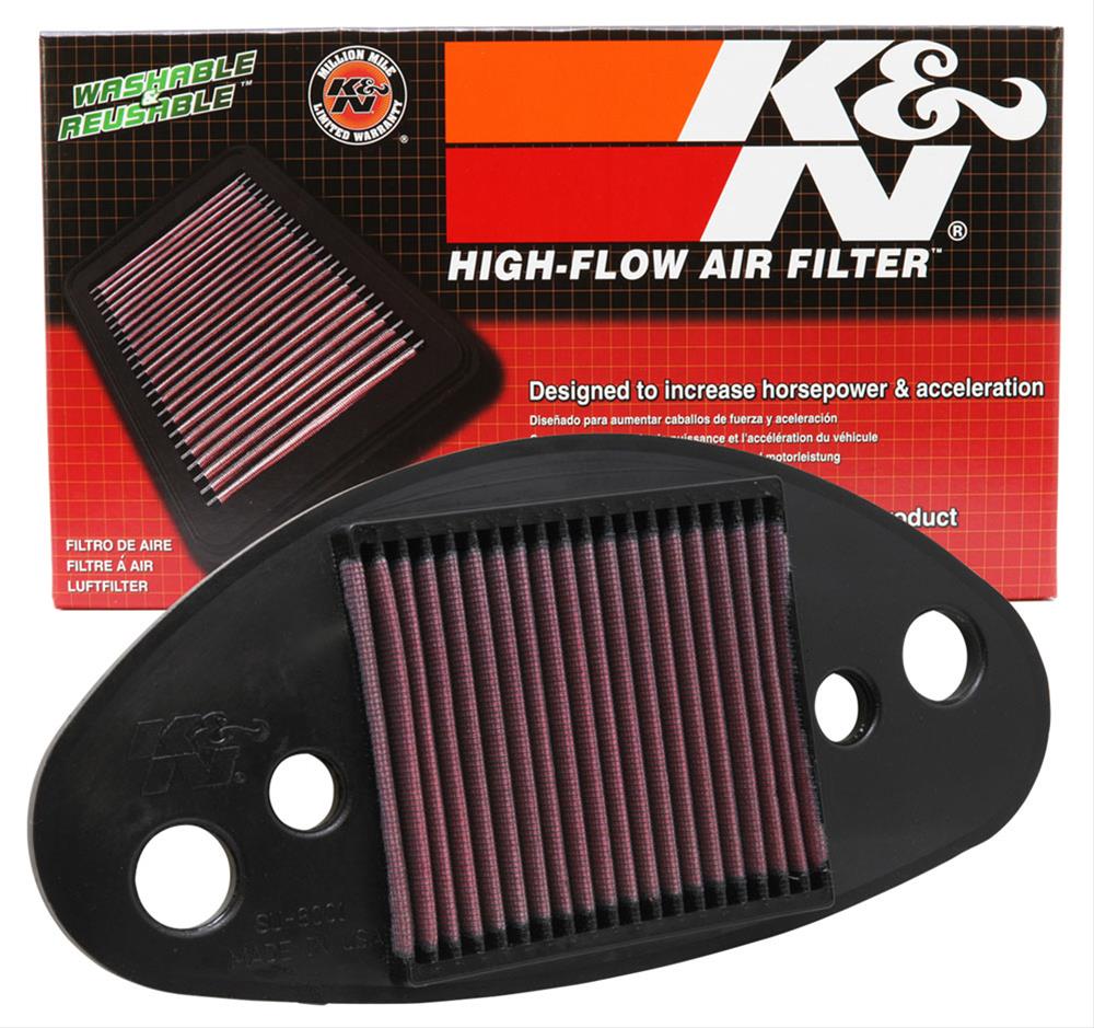 K&N Powersports Performance Air Filters SU-8001