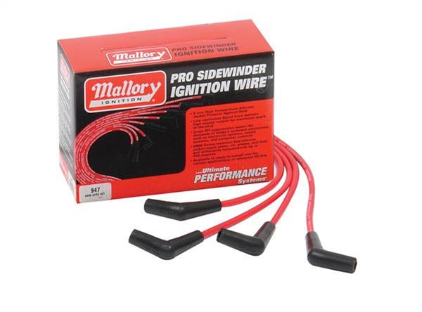 Mallory Pro Sidewinder Spark Plug Wire Sets 947