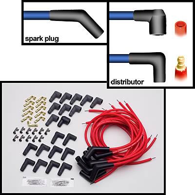 Mallory Pro Sidewinder Spark Plug Wire Sets 947