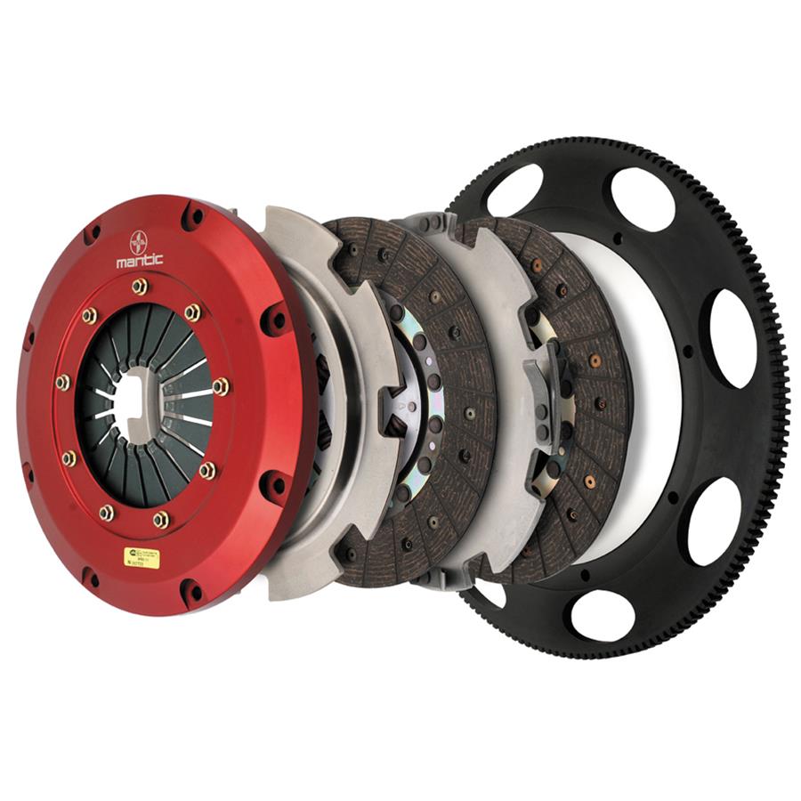 Mantic Clutch USA 9000 Series Twin Disc Clutch Kits M924CHVY-0-168T-6ST