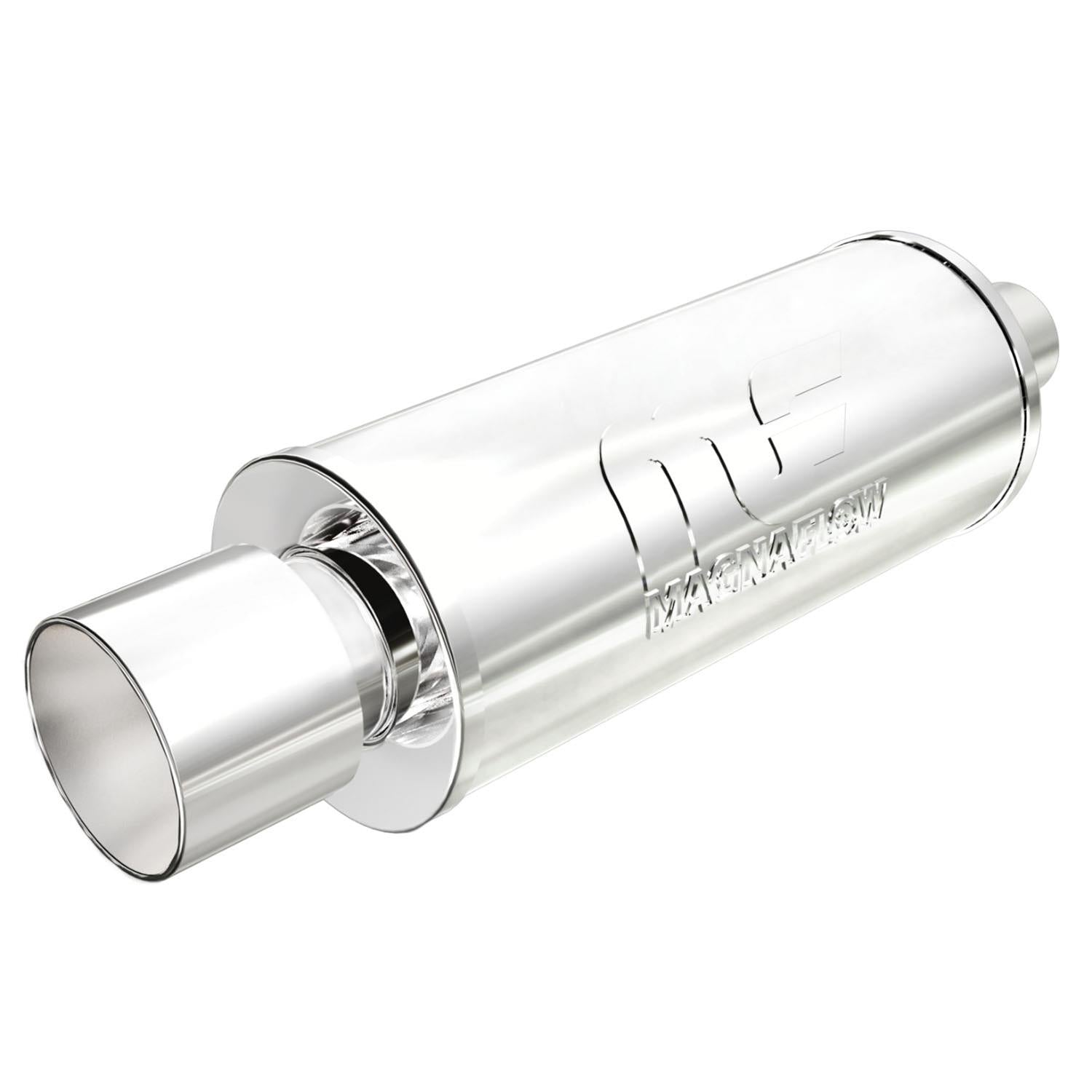 MagnaFlow Mirror Finish Stainless Steel Street Series Muffler and Tip Combos 14817