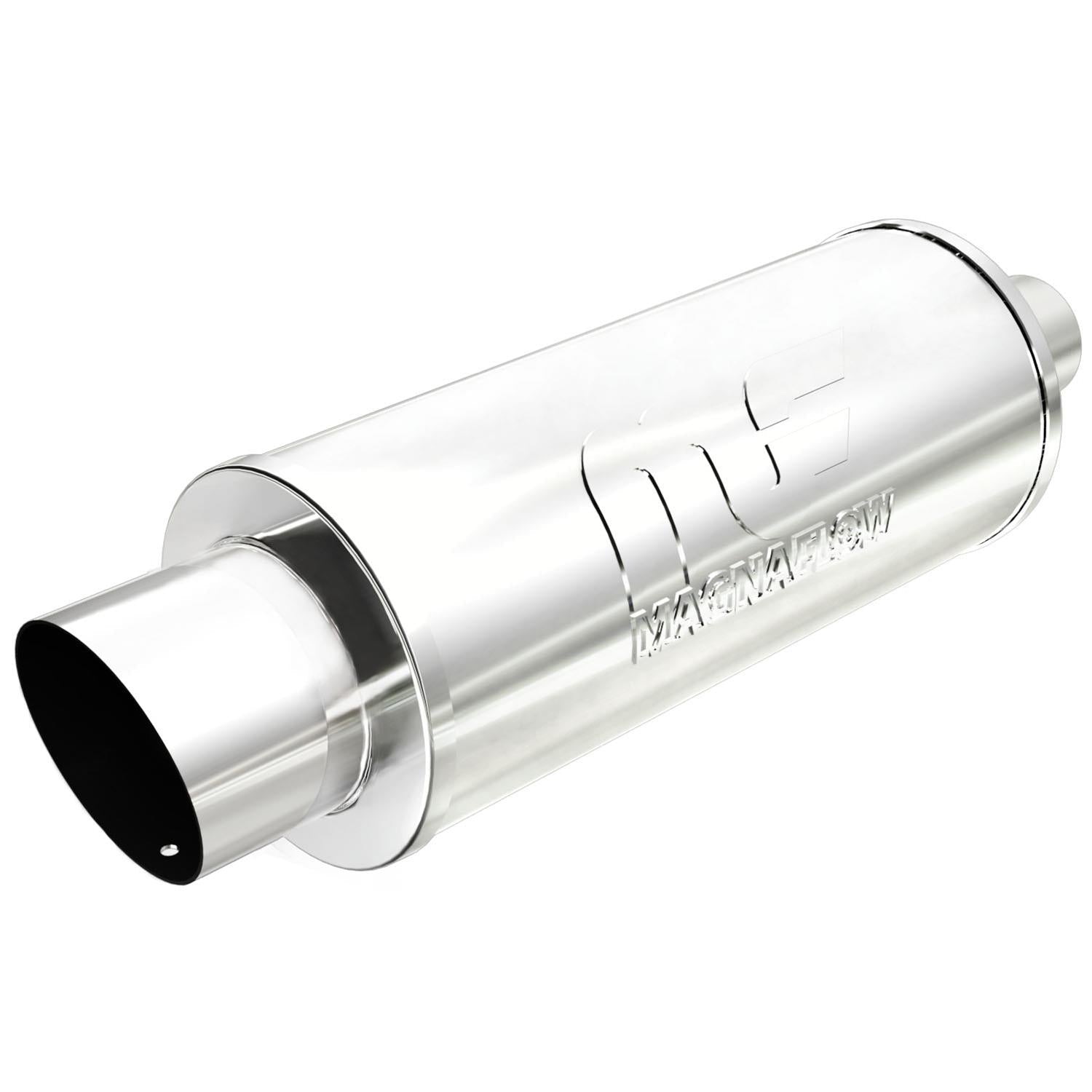 MagnaFlow Mirror Finish Stainless Steel Street Series Muffler and Tip Combos 14821