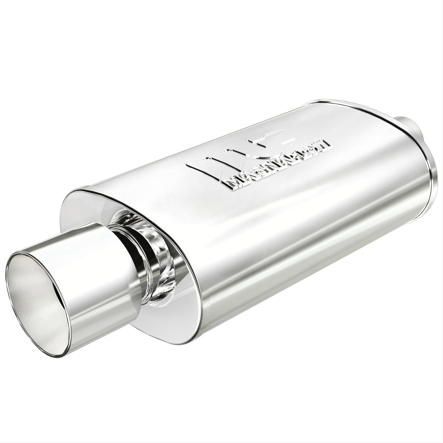 MagnaFlow Mirror Finish Stainless Steel Street Series Muffler and Tip Combos 14832