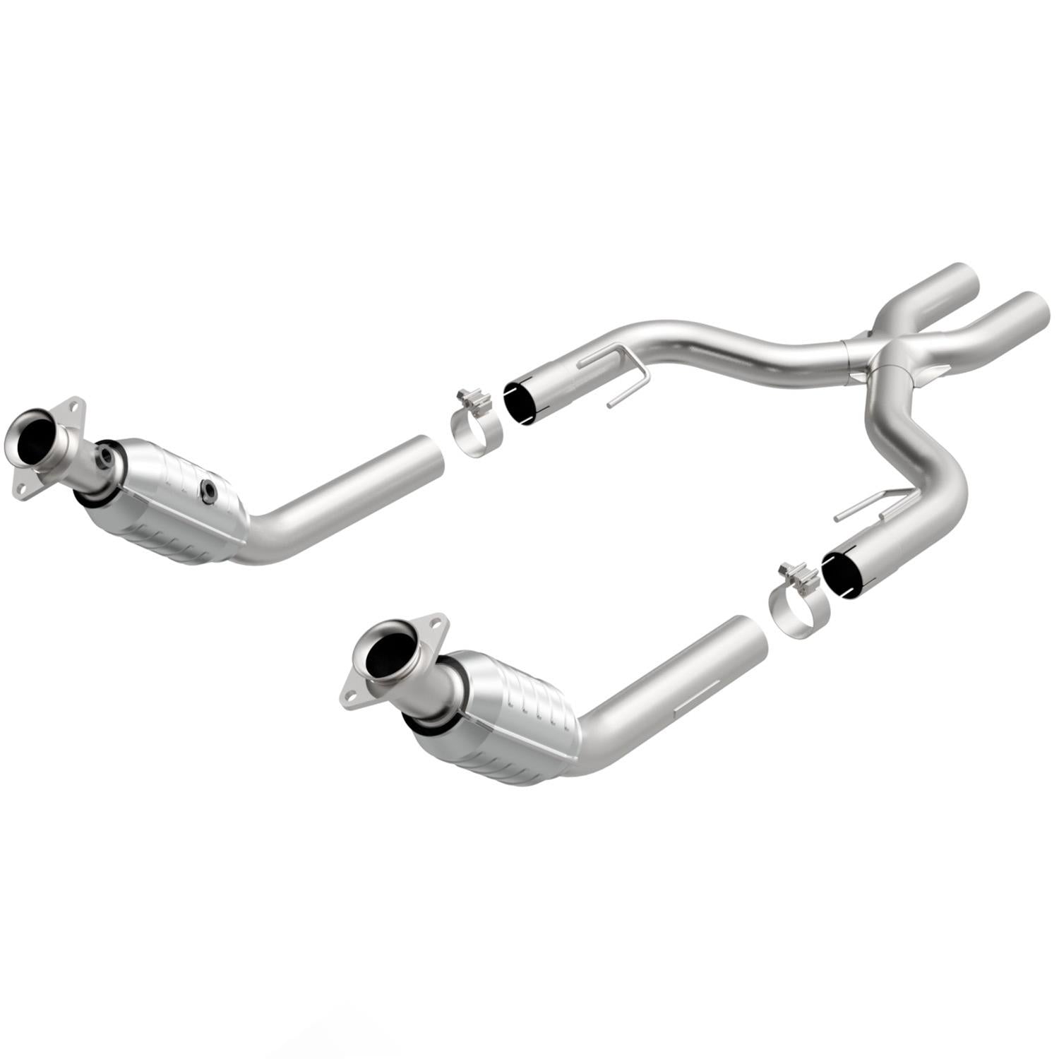 MagnaFlow Tru-X Stainless Steel Crossover Pipes 15448