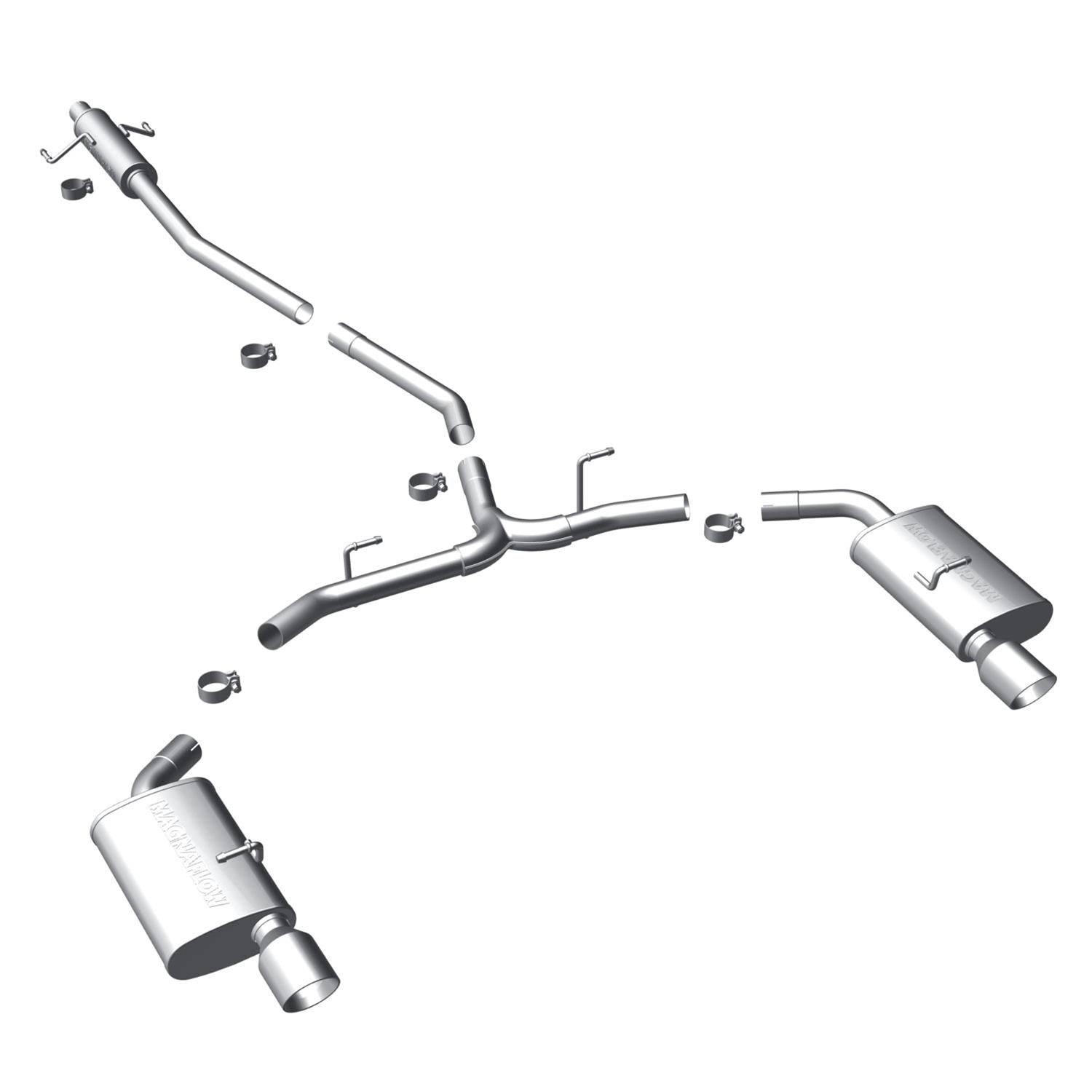 MagnaFlow Street Series Performance Exhaust Systems 15552