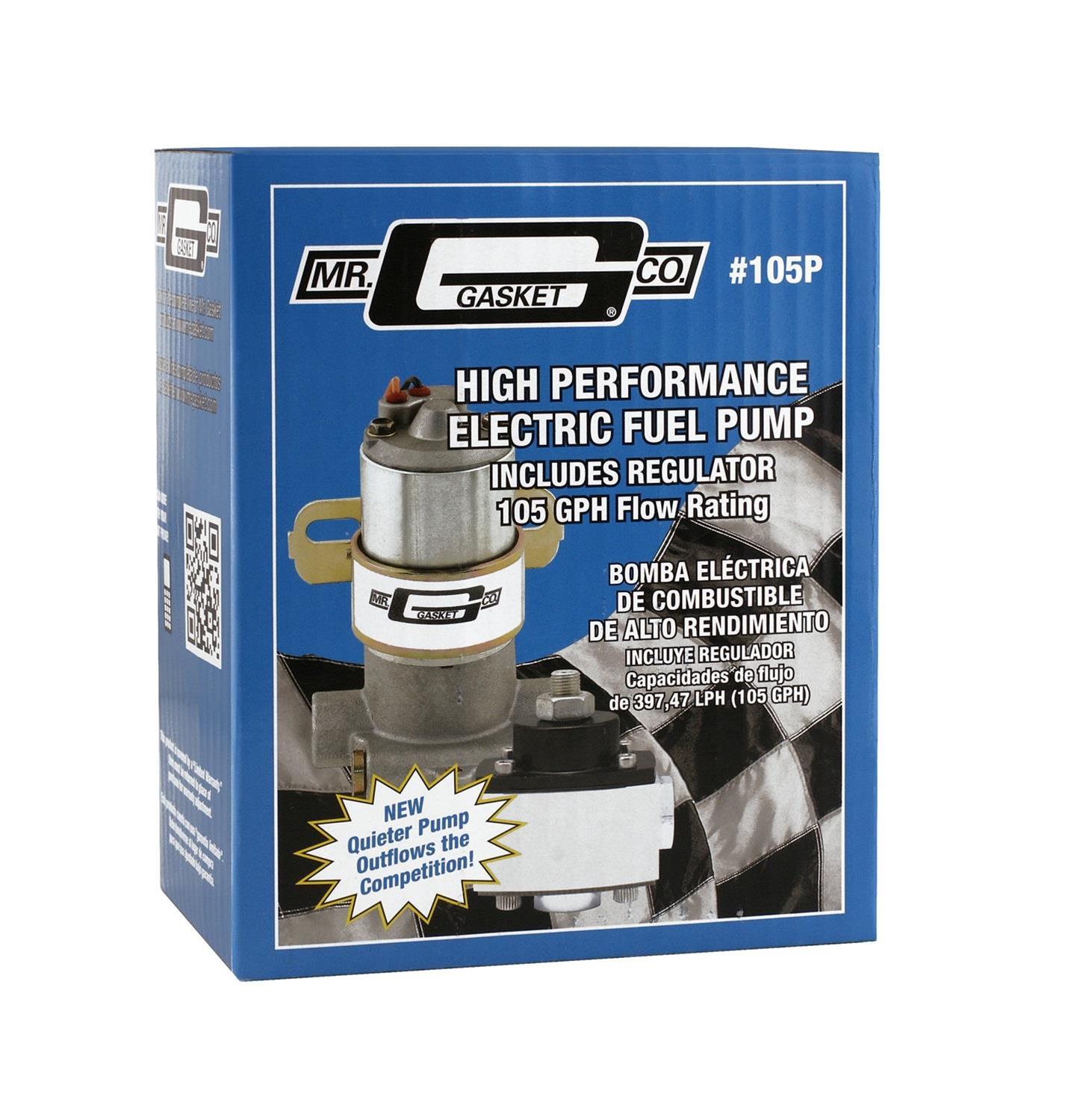 Mr. Gasket High Performance Electric Fuel Pumps 105P