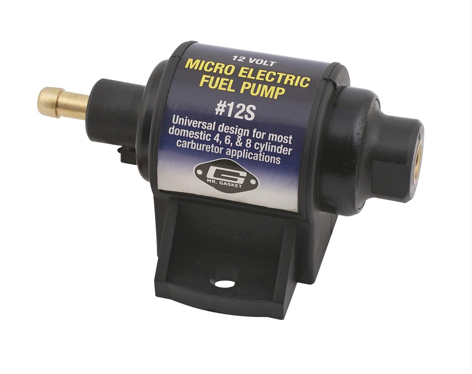 Mr. Gasket Micro Electronic Fuel Pumps 12S