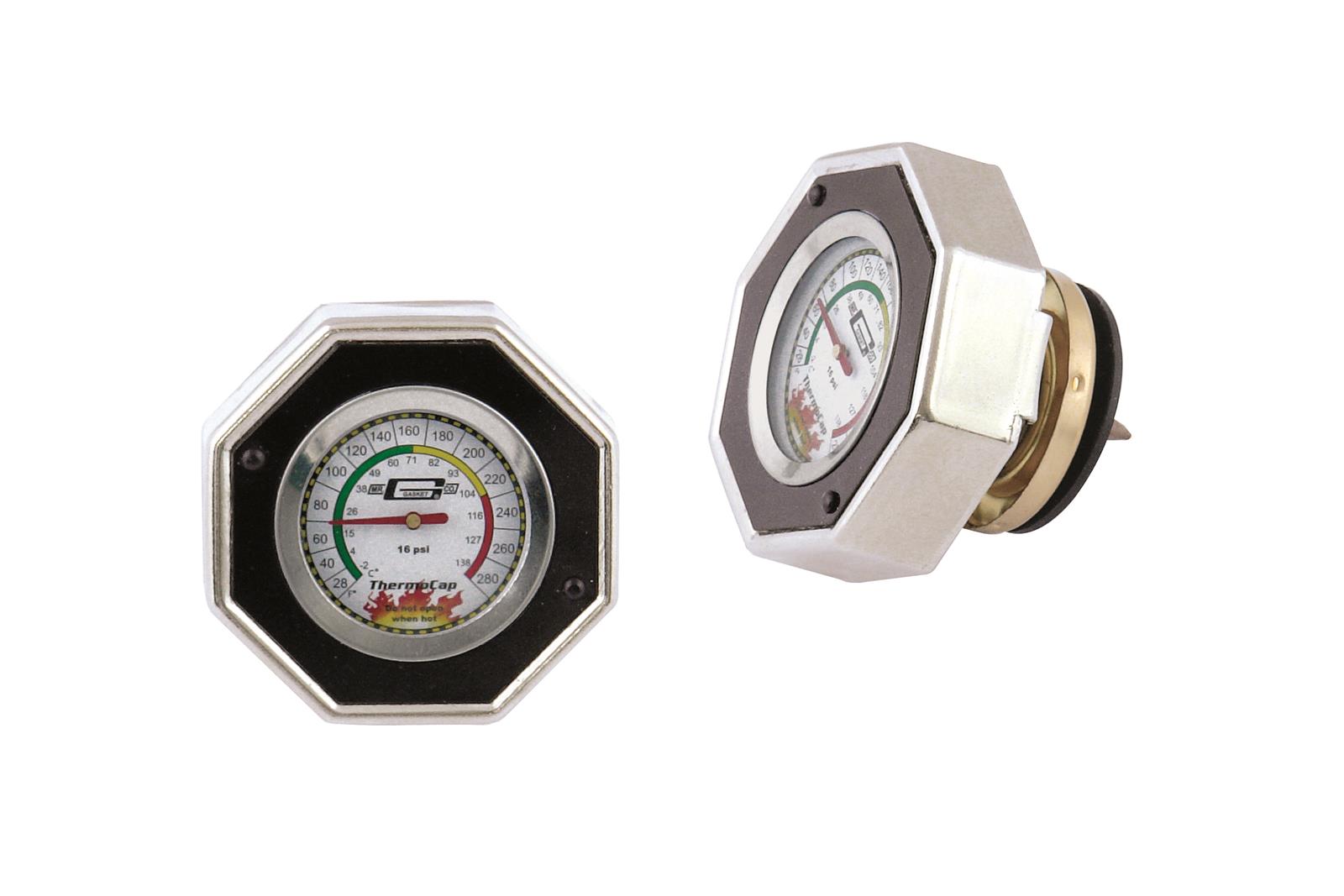 Mr. Gasket Thermocap Radiator Caps 2476BK