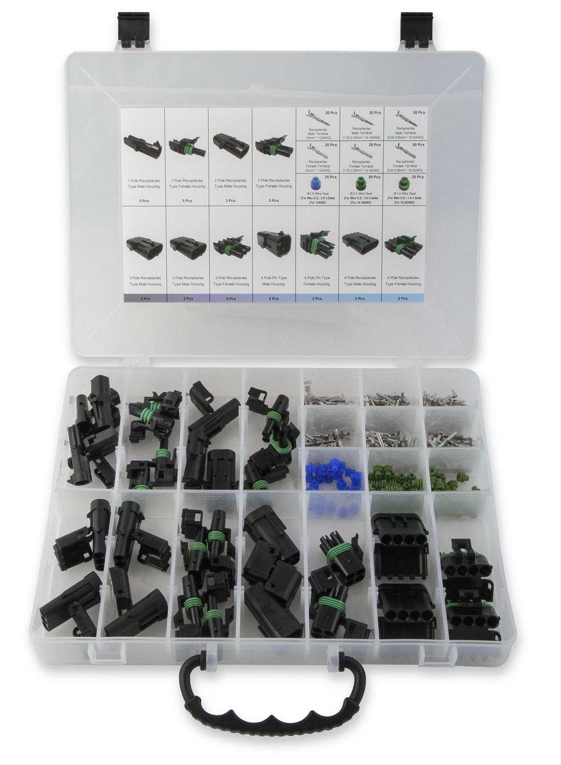 Mr. Gasket 232-Piece Weatherproof Connector Kits 40010G