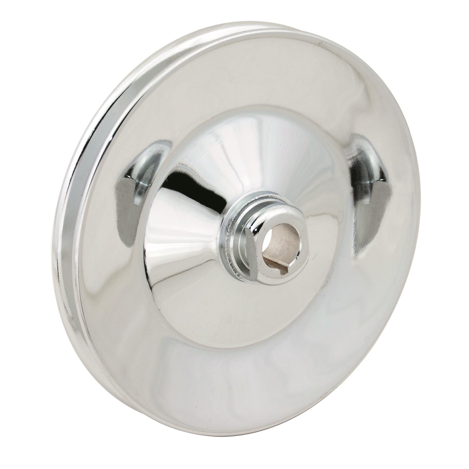 Mr. Gasket Chrome Power Steering Pulleys 4948G