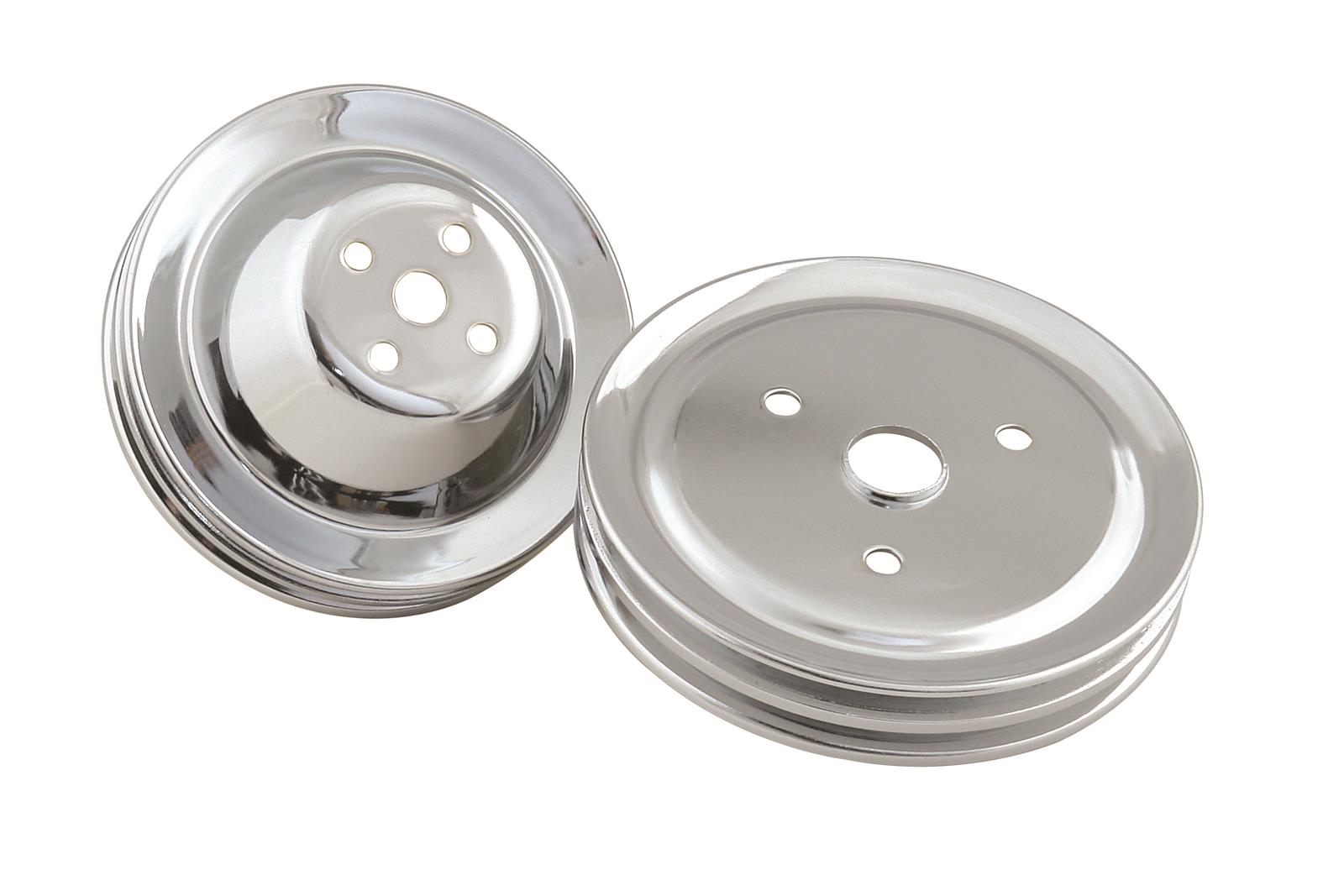 Mr. Gasket Chrome Water Pump Pulleys 4961
