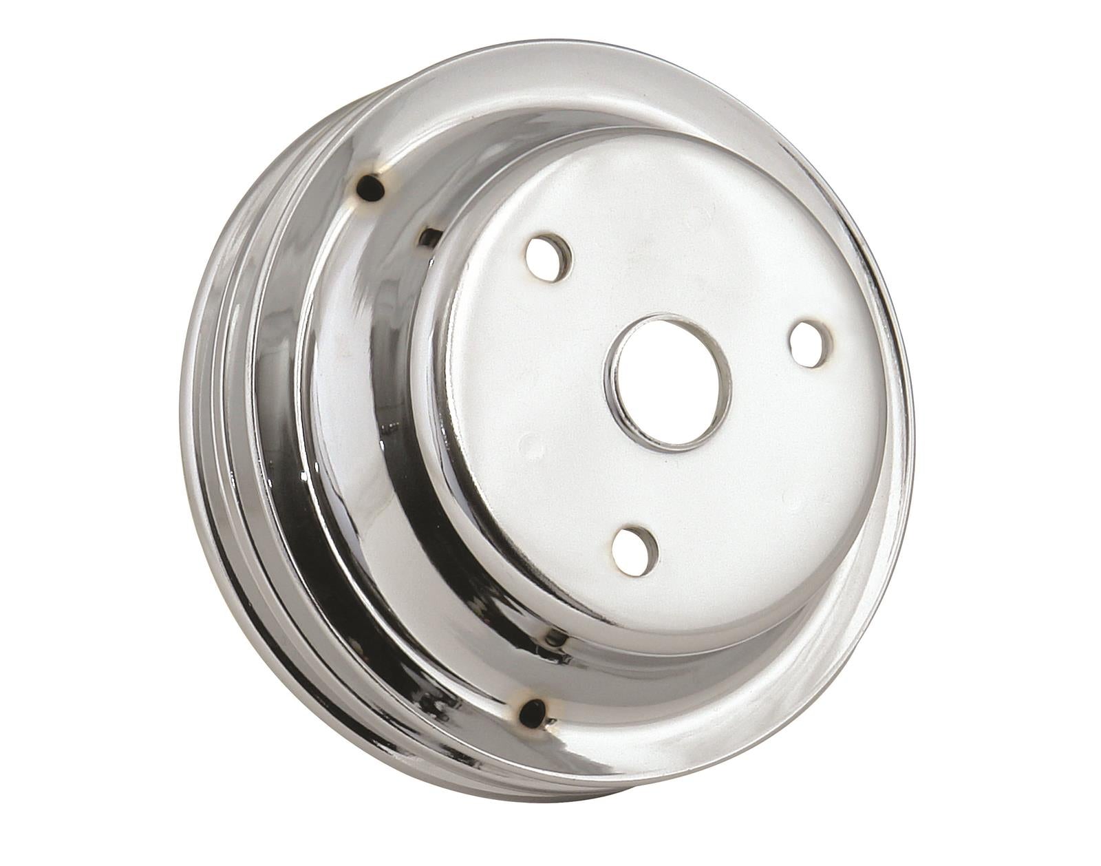 Mr. Gasket Chrome Plated Crank Pulleys 4977