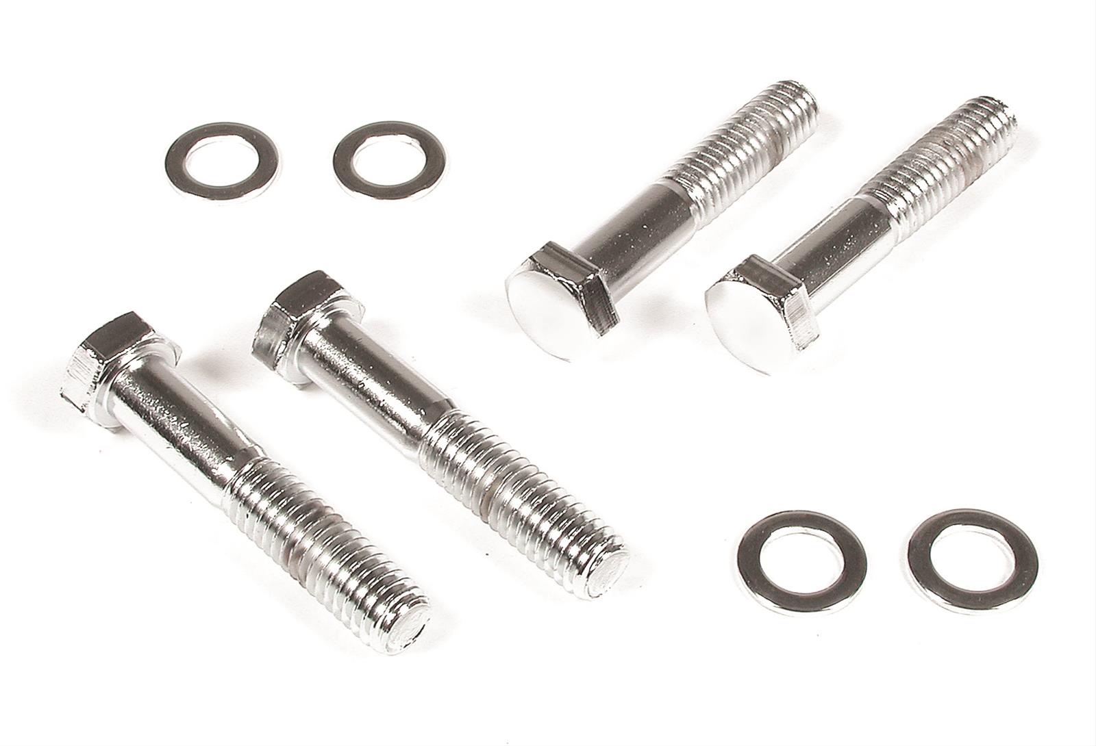 Mr. Gasket Chrome Water Pump Bolts 4998