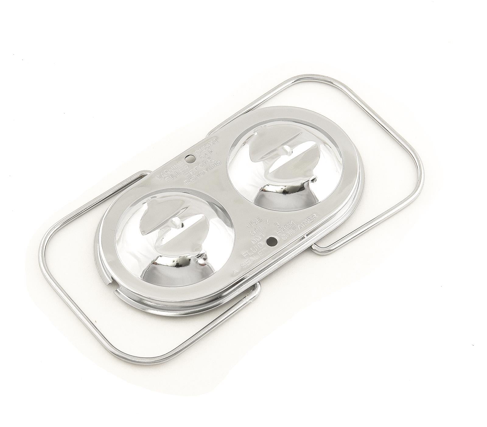 Mr. Gasket Chrome Master Cylinder Covers 5273