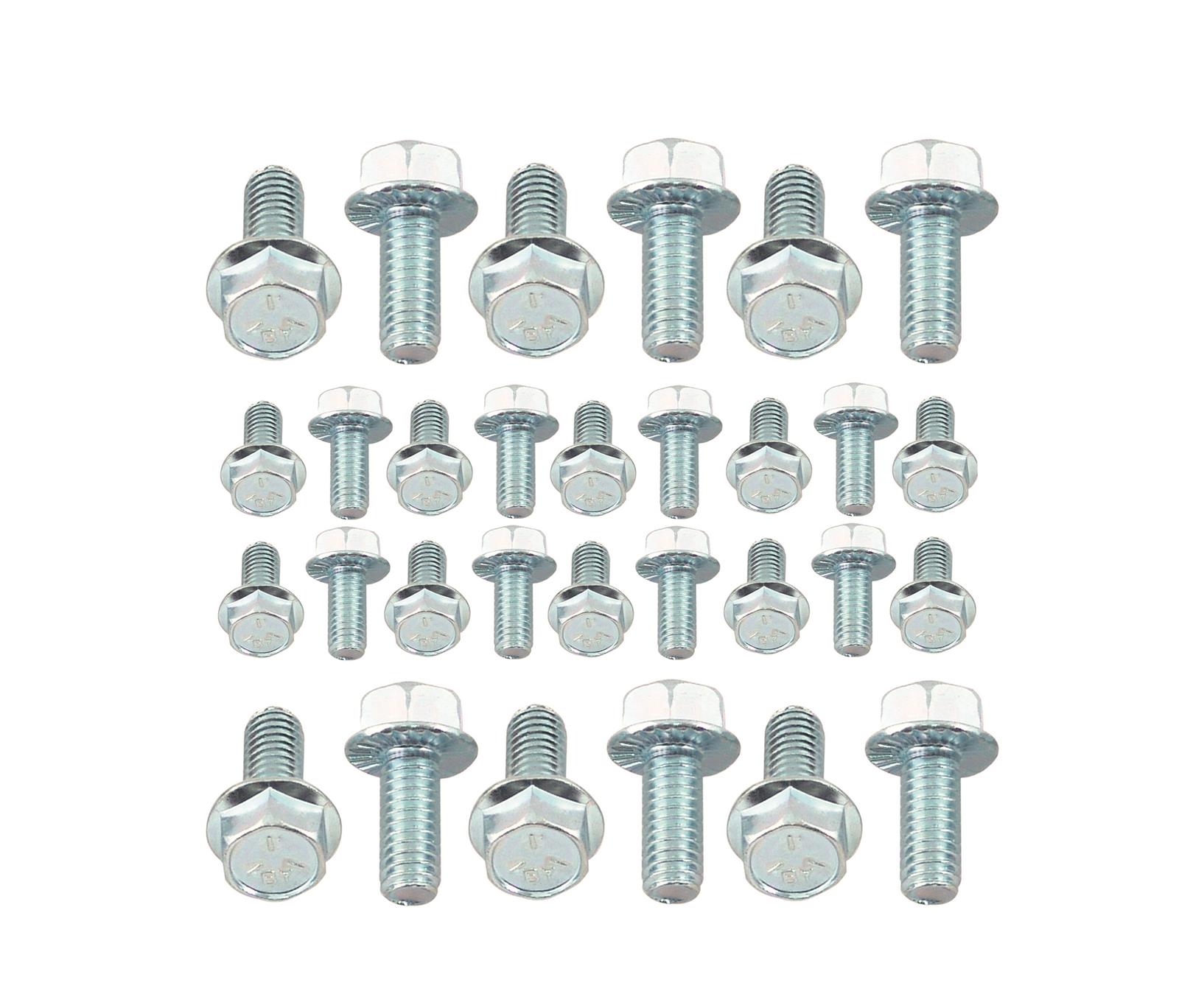 Mr. Gasket Self-Locking Oil Pan Bolt Kits 6087MRG