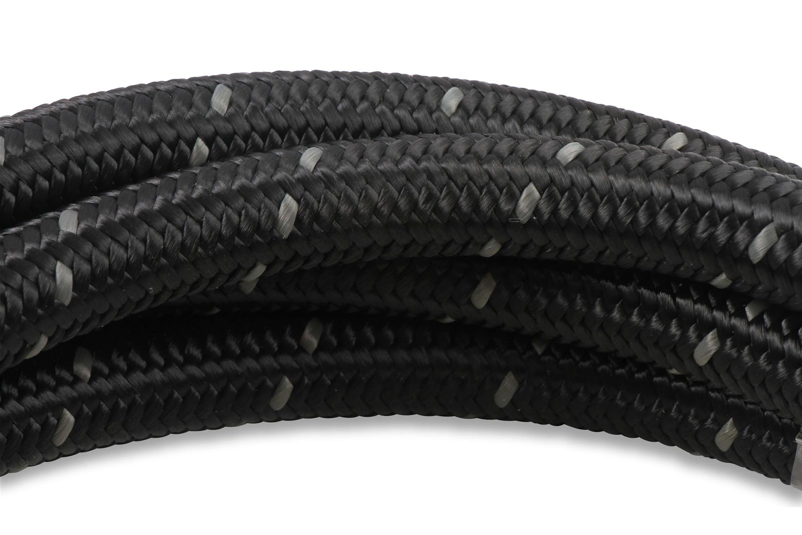 Mr. Gasket Black Nylon Braided AN Hose 840312