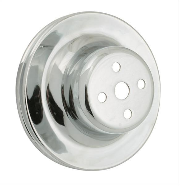 Mr. Gasket Chrome Water Pump Pulleys 8826