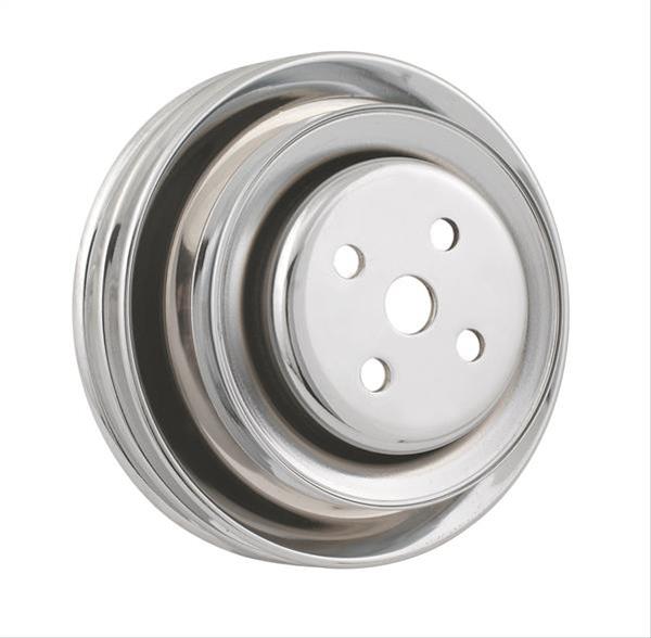 Mr. Gasket Chrome Water Pump Pulleys 8829