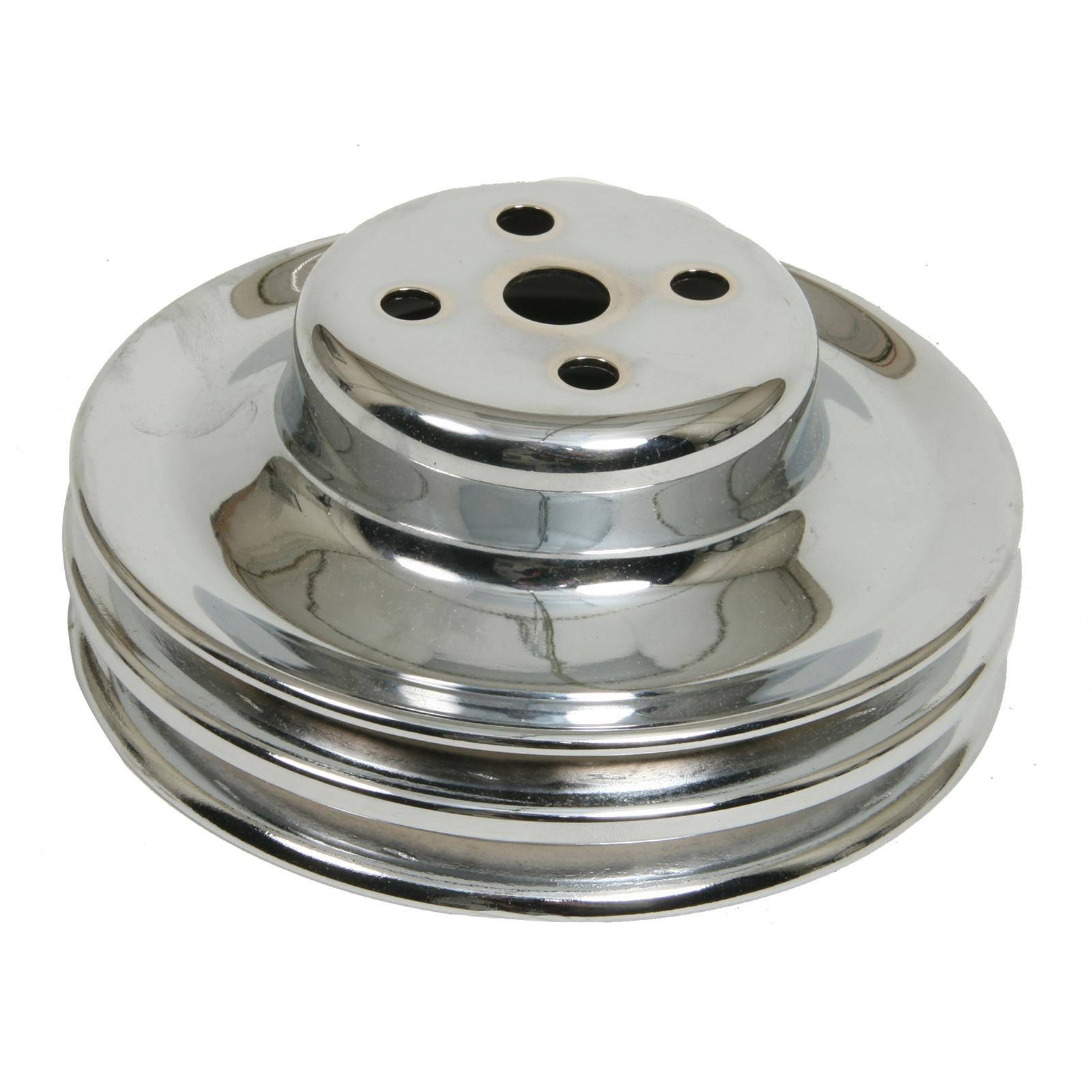 Mr. Gasket Chrome Water Pump Pulleys 8831