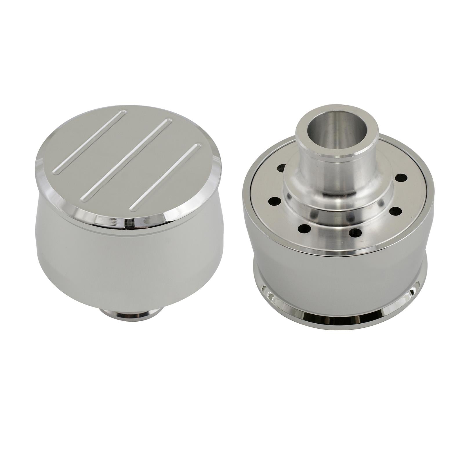 Mr. Gasket Chrome Valve Cover Breathers 9116G