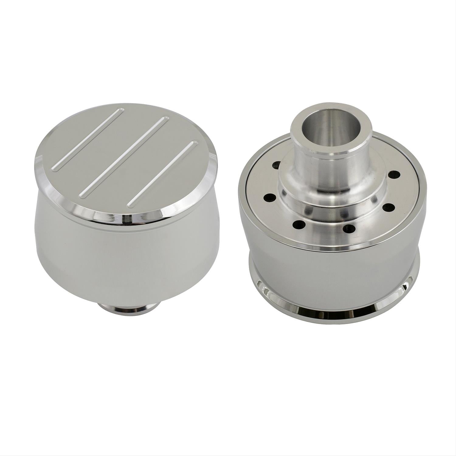 Mr. Gasket Chrome Valve Cover Breathers 9116G