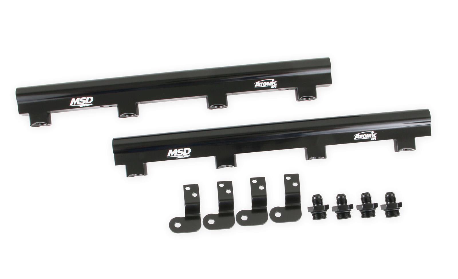 MSD Atomic EFI Billet Fuel Rails 2722
