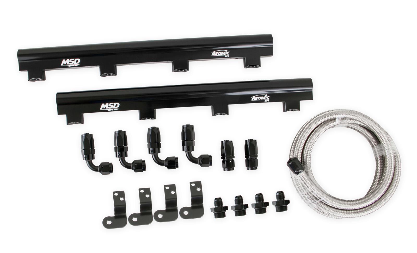 MSD Atomic EFI Billet Fuel Rails 2723