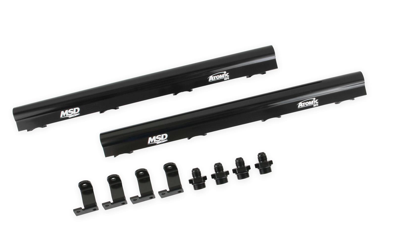 MSD Atomic EFI Billet Fuel Rails 2724