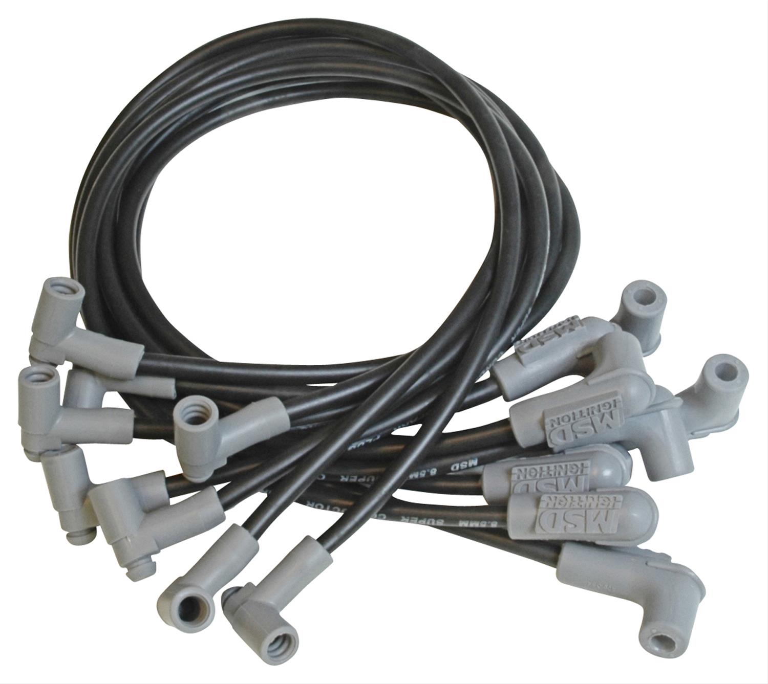 MSD 8.5mm Super Conductor Spark Plug Wire Sets 31293
