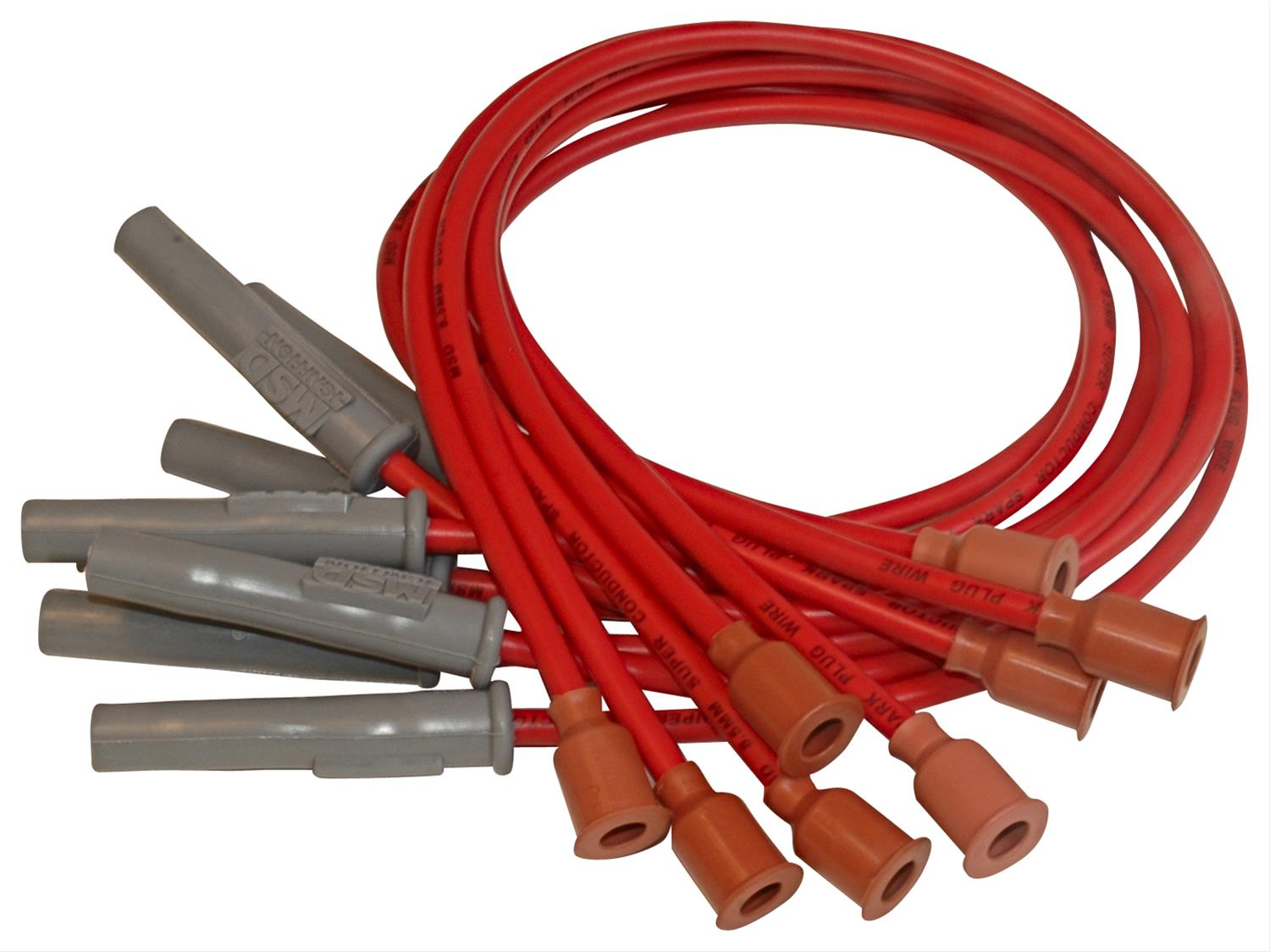 MSD 8.5mm Super Conductor Spark Plug Wire Sets 31309