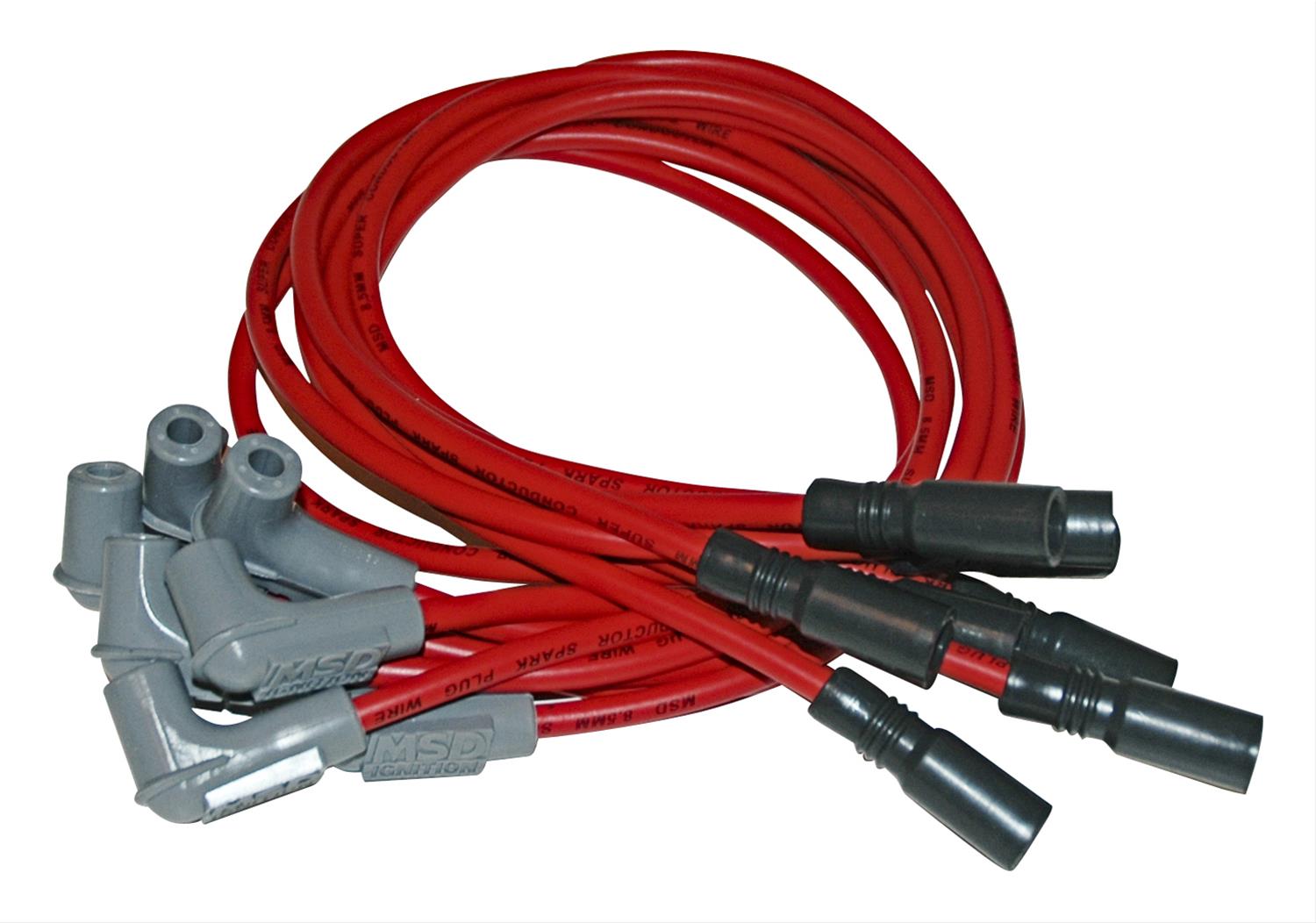 MSD 8.5mm Super Conductor Spark Plug Wire Sets 32169