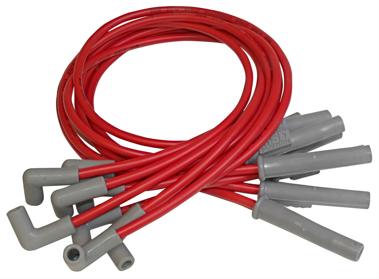 MSD 8.5mm Super Conductor Spark Plug Wire Sets 32209