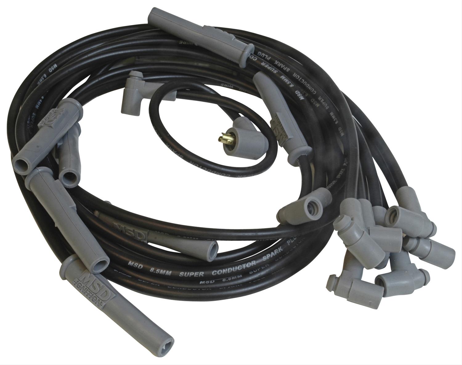 MSD 8.5mm Super Conductor Spark Plug Wire Sets 32733