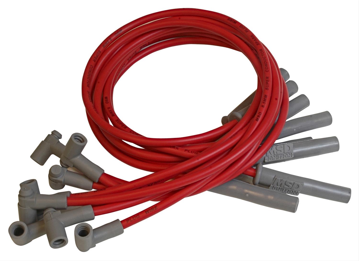 MSD 8.5mm Super Conductor Spark Plug Wire Sets 32739