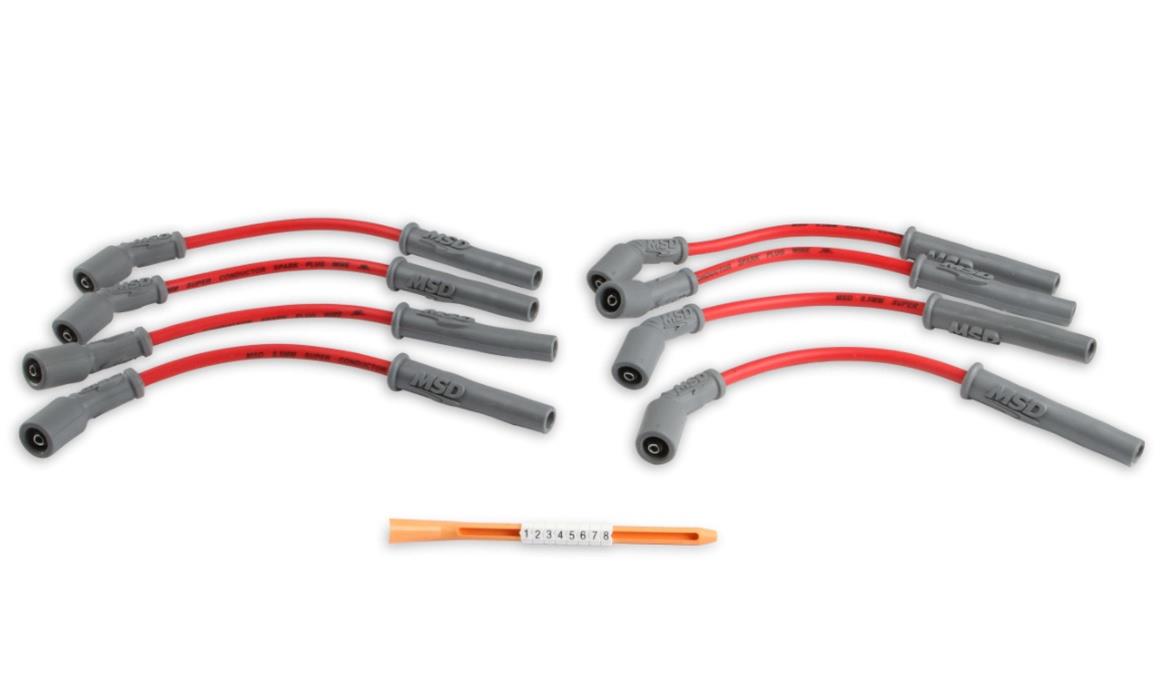 MSD 8.5mm Super Conductor Spark Plug Wire Sets 32829