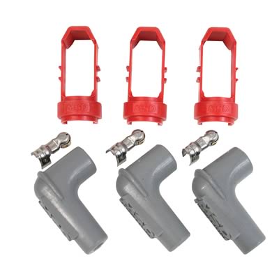 MSD 3-Cylinder Spark Plug Retainer Kits 3341