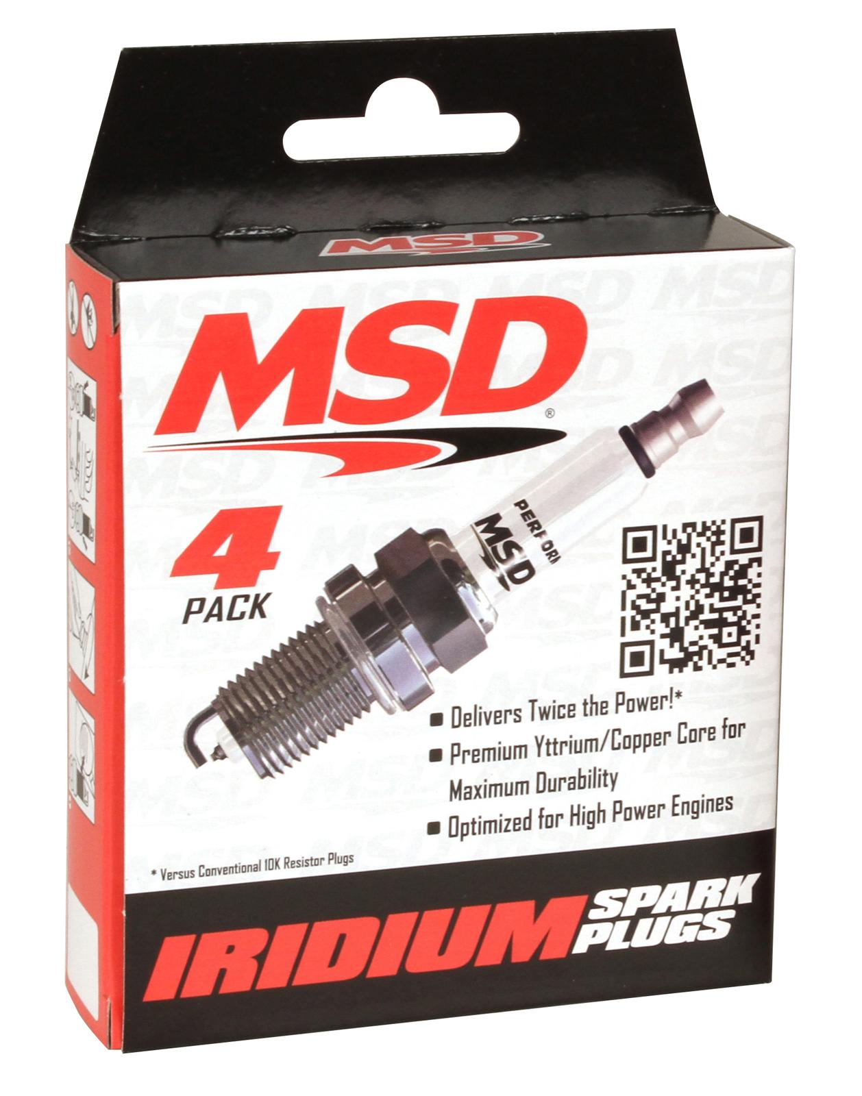 MSD Iridium Spark Plugs 37174