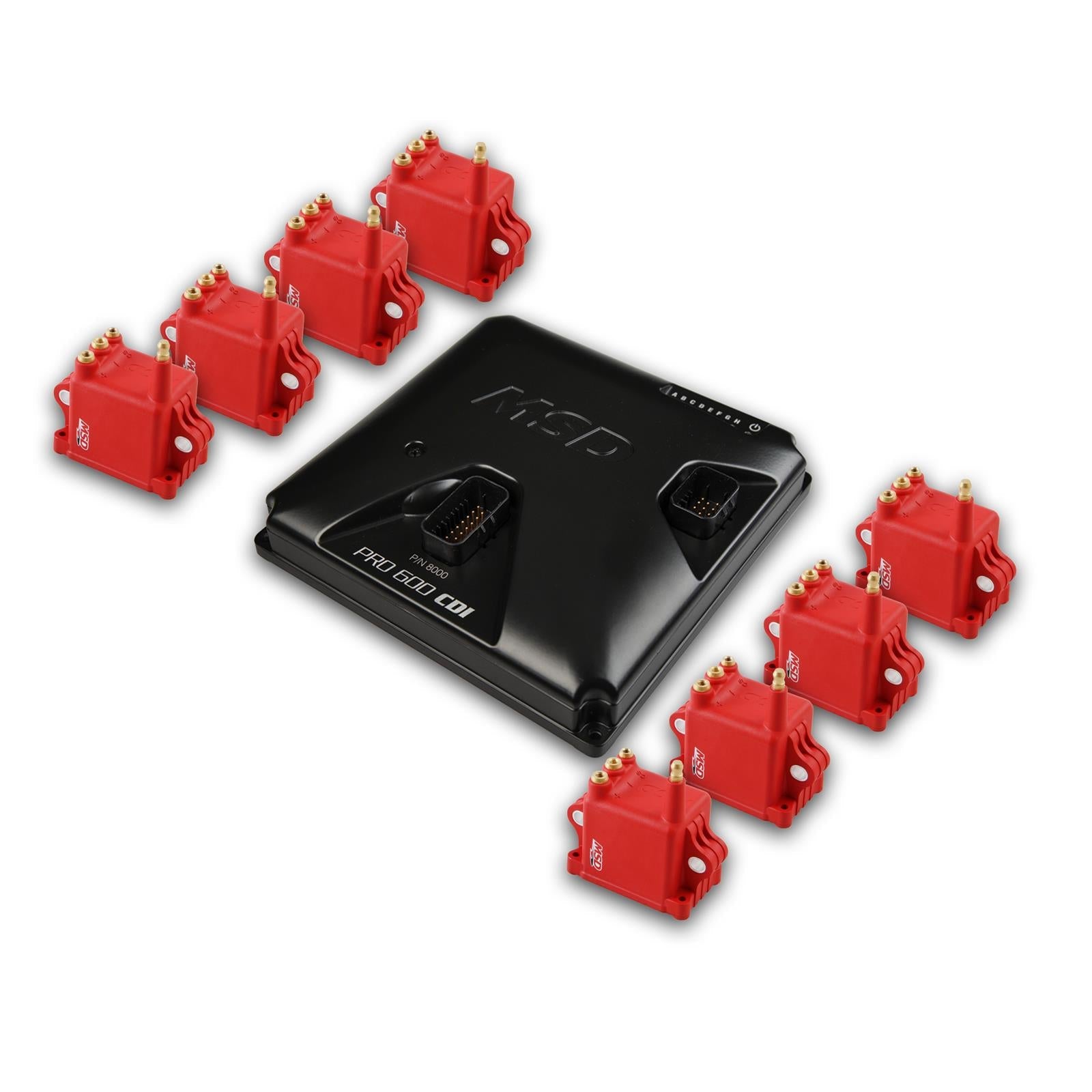 MSD Pro 600 CDI Ignition and High-Output Coil Kits 8000-8HO