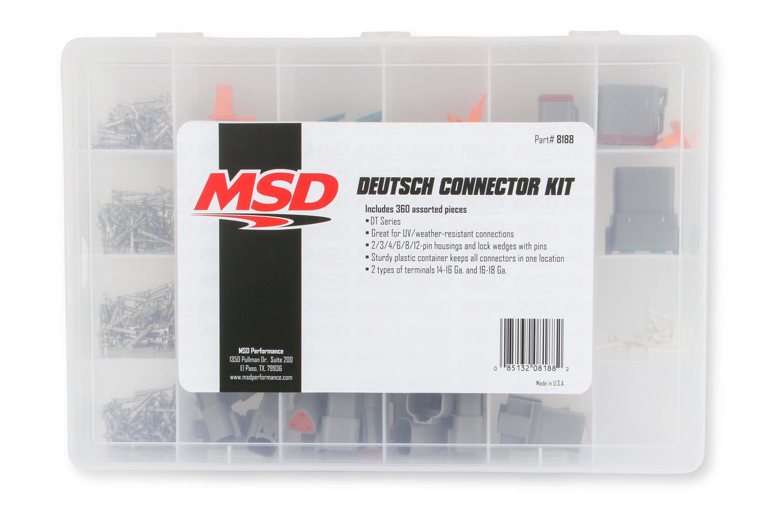 MSD Deutsch Connector Kits 8188