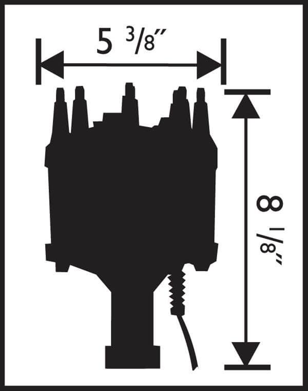 MSD Pro-Billet Dual Pickup Distributors 8384