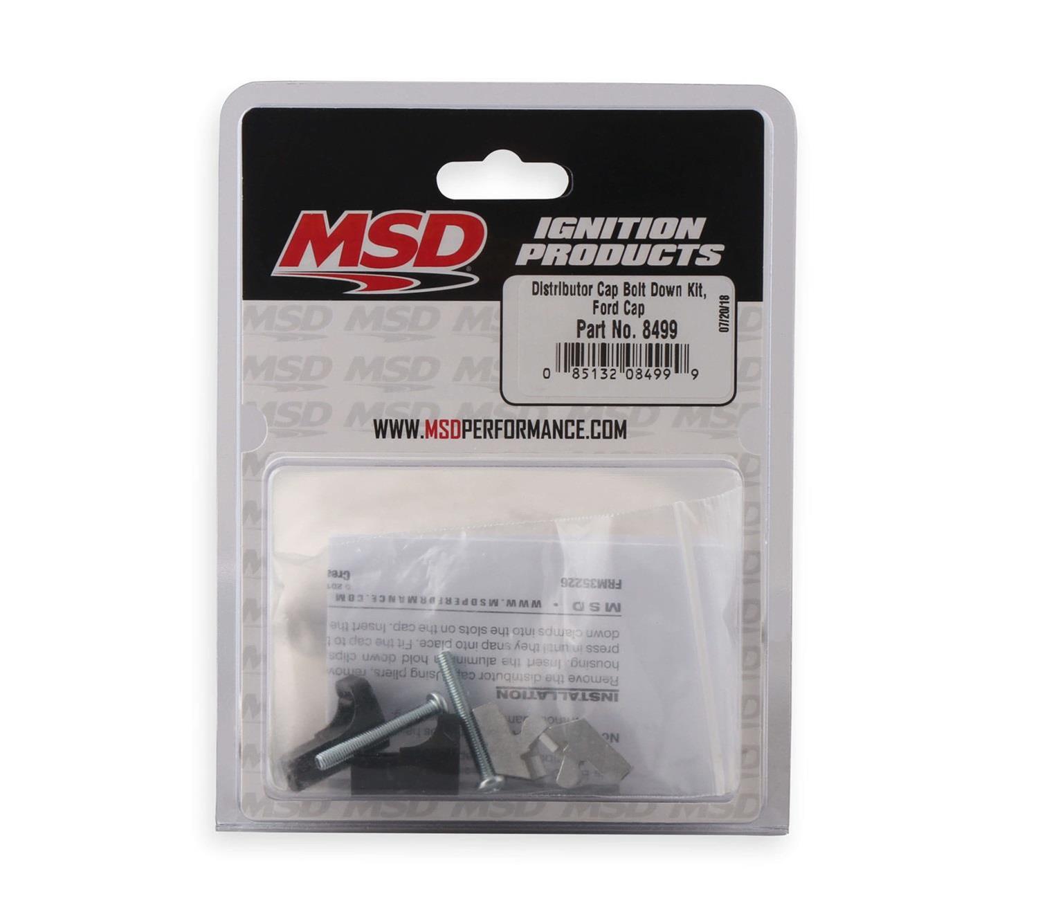 MSD Distributor Cap Bolt Down Kits 8499